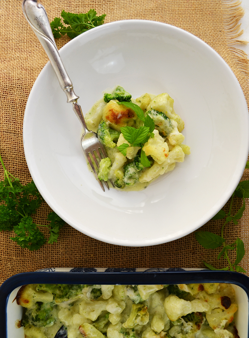 Broccoli Gratinati Con Crema Al Formaggio Vegan
