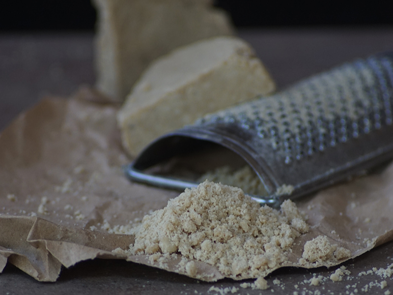 Formaggio vegan da Grattugiare facili e veloce